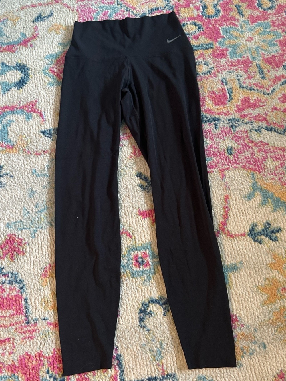 Nike Black Dri-FIT Active Leggings with Swoosh